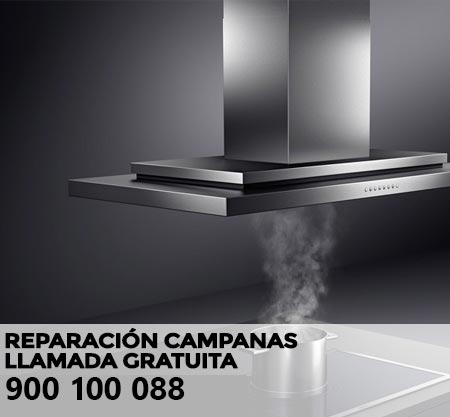 Reparación averías campanas extractoras Techwood